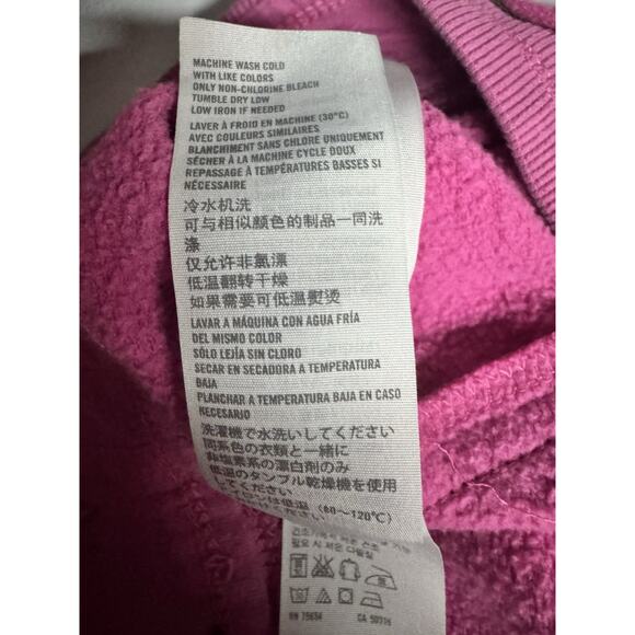 Abercrombie & Fitch Pink Y2K Sporty Sweat Micro Booty Mini Shorts Lounge Sz S - Picture 8 of 8